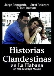 Poster Historias clandestinas en La Habana