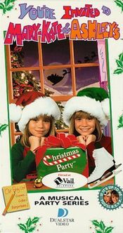 Poster You're Invited to Mary-Kate & Ashley's Christmas Party