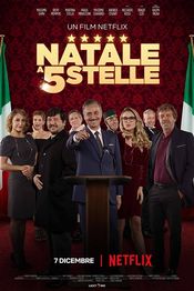Poster Natale a 5 stelle
