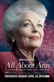 Poster All About Ann: Governor Richards of the Lone Star State