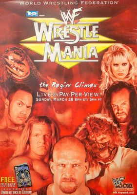 WrestleMania XV poster