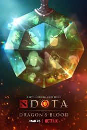 Poster Dota: Dragon's Blood