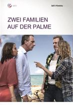 Zwei Familien auf der Palme