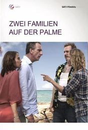 Poster Zwei Familien auf der Palme