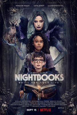 Nightbooks poster