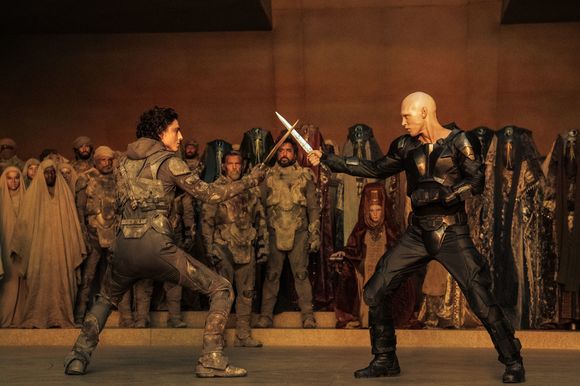 Austin Butler, Timothée Chalamet în Dune: Part Two