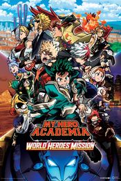 Poster Boku no Hero Academia: World Heroes Mission