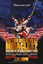 Poster Do You Believe in Miracles? The Story of the 1980 U.S. Hockey Team