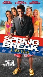 Poster Spring Break Lawyer