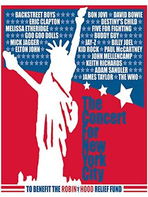 The Concert for New York City poster