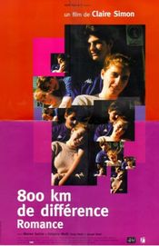 Poster 800 km de différence - Romance