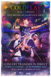 Poster Coldplay Live Broadcast From Buenos Aires