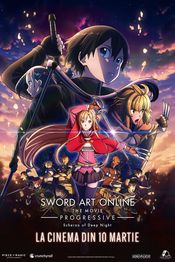 Poster Gekijouban Sword Art Online the Movie: Progressive - Kuraki Yuuyami no Scherzo