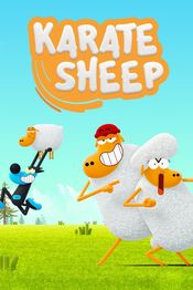 Poster Karate Sheep