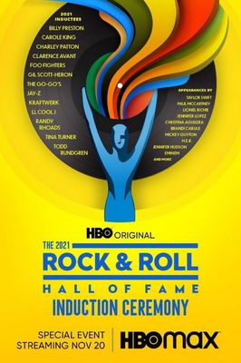 The 2021 Rock & Roll Hall of Fame Induction Ceremony poster