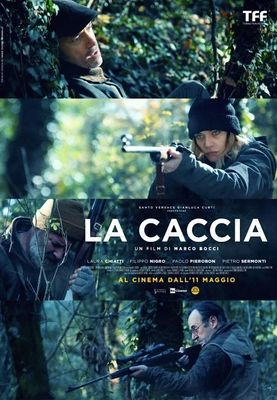 La caccia poster