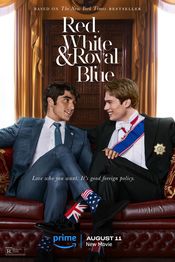 Poster Red, White & Royal Blue