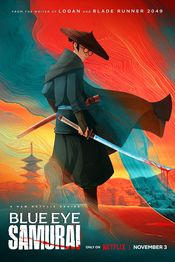 Poster Blue Eye Samurai