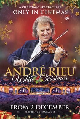 André Rieu's White Christmas poster