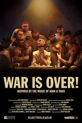 WAR IS OVER! Inspired by the Music of John and Yoko poster