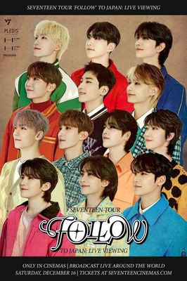 Seventeen Tour Follow to Japan: Live Viewing poster