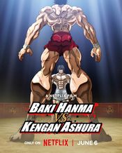 Poster Baki Hanma VS Kengan Ashura