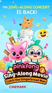 Poster Pinkfong Sing-Along Movie 3: Catch the Gingerbread Man