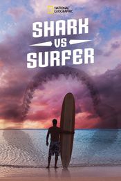 Poster Shark vs. Surfer