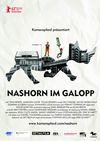 Nashorn im Galopp