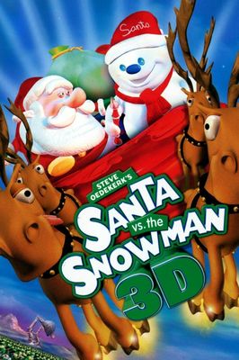 Santa vs. the Snowman 3D poster