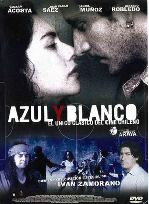 Azul y blanco poster