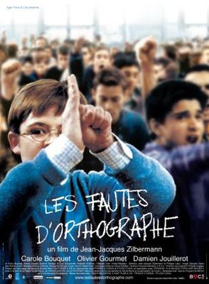 Les fautes d'orthographe poster