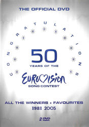 Poster Congratulations: 50 Years Eurovision Song Contest