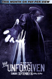 Poster WWE Unforgiven
