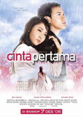 Cinta pertama poster