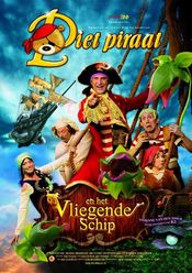 Poster Piet Piraat en het vliegende schip