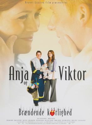 Anja og Viktor - brændende kærlighed poster