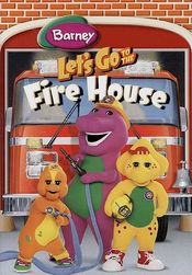 Poster Barney: Let's Go to the Firehouse