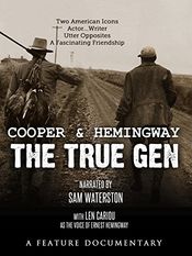 Poster Cooper and Hemingway: The True Gen