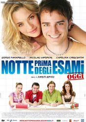 Poster Notte prima degli esami - Oggi