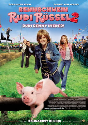 Rennschwein Rudi Rüssel 2 - Rudi rennt wieder! poster