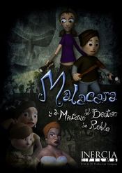 Poster Malacara y el misterio del bastón de roble