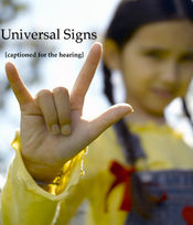 Poster Universal Signs