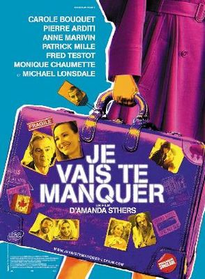 Je vais te manquer poster