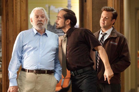 Donald Sutherland, Colin Farrell, Jason Sudeikis în Horrible Bosses