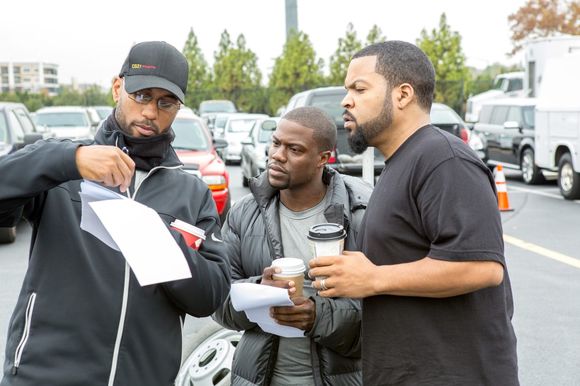 Ice Cube, Tim Story, Kevin Hart în Ride Along