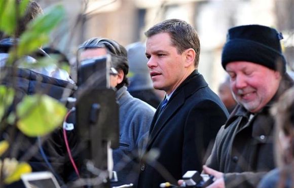 Matt Damon în The Adjustment Bureau