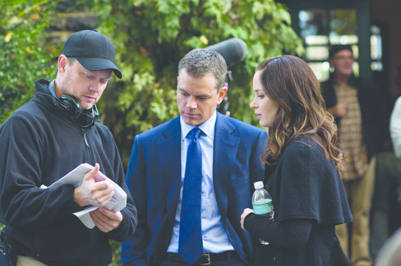 Matt Damon, George Nolfi, Emily Blunt în The Adjustment Bureau