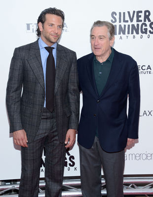 Bradley Cooper, Robert De Niro în Silver Linings Playbook