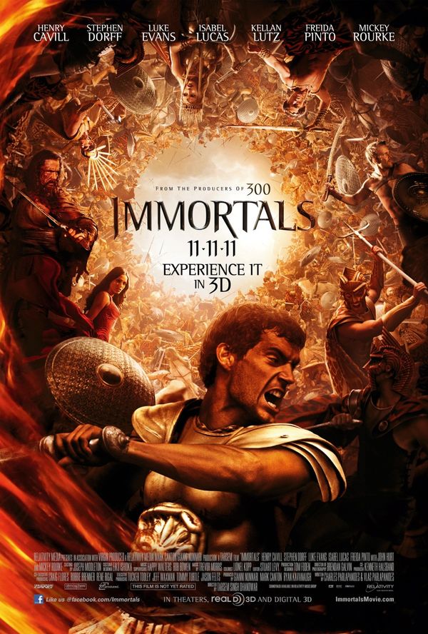Immortals Nemuritorii 3d RÄƒzboiul Zeilor 2011 Film Cinemagia Ro